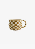 Ysia Cup Check Beige