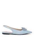 Fiona Crystal Satin Light Blue