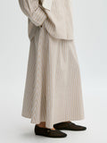 Pheoebes Organic Cotton Skirt Old Beige