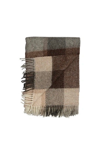 Myrull Beige Ullpledd