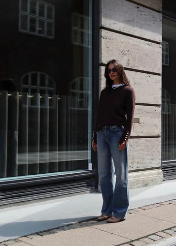 Abbelone Mocha Cashmere Genser
