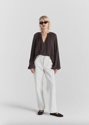 Sarai Blouse | Brown