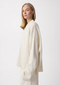 Frame Oversized Sweater Eggwhite