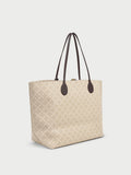 Abigail Printed Tote Bag Sand
