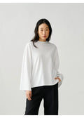 Wide Sleeve Longsleeve | White