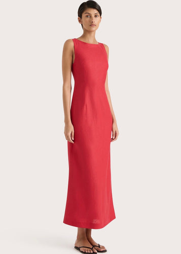 Lydie Maxi Dress Red