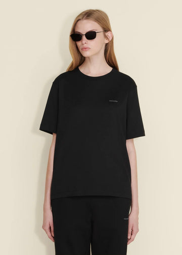 W. Relaxed Tee | Black