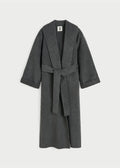 Trullem Wool Coat Dark Grey Melange