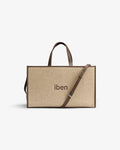 IBEN Straf Bag M - Brown Straw