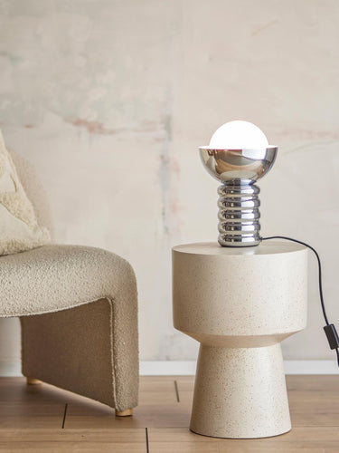 Spike Bordlampe Chrome