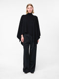 Agate Poncho Black