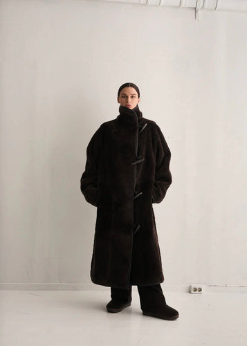 Hawk Jacket Long Brown