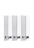 Eddy 3 Wall Candle Holder Mirror Polished