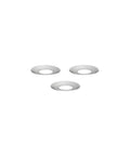 Cuffs 3 Pieces Chrome