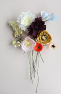 Papirblomster Bukett | 9Stk