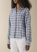 Vera Shirt Blue White Check
