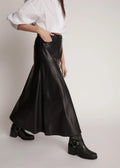 Tuxya Leather skirt