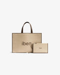IBEN Straf Bag L - Brown Straw