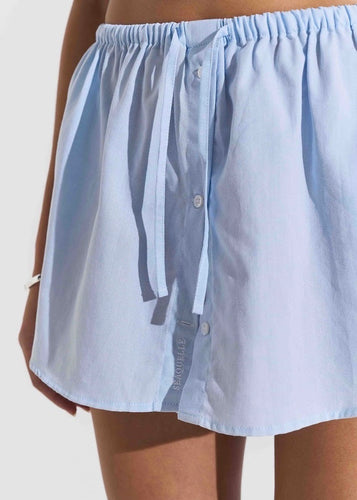 Seaside Oxford Mini Skirt