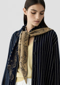The Wild Rag Navy & Caramel