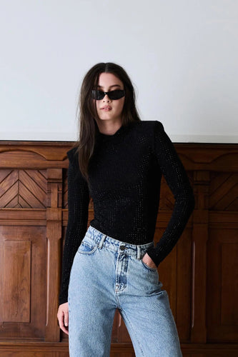 Luxe Sequin Body Black