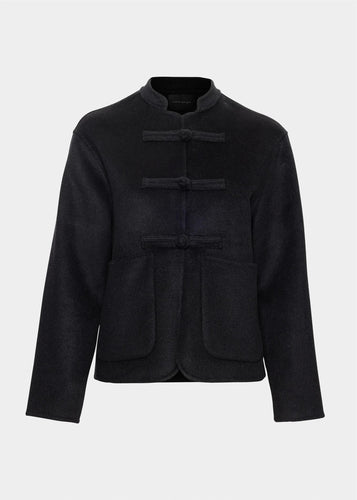 Phoebe Wool Jacket Black