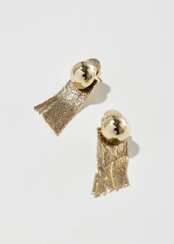 Tiny Medusa Stud Gold