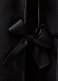The Bow Tee Black