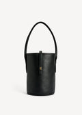 Marylle Grainy Bucket Bag Black