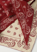 The Wild Rag Carmine & Butter Scarf