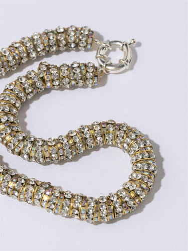 Fat Golden Diamond Necklace