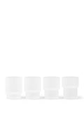Ripple Small Glasses Clear | 4-Pakning