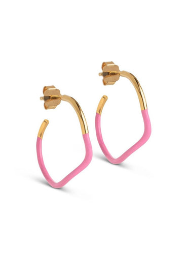 Sways Hoops Pink