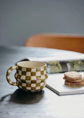 Ysia Cup Check Beige
