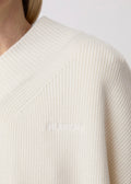 Frame Oversized Sweater Eggwhite