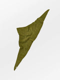 Alpaca Wool Triangle Scarf Cypress Green