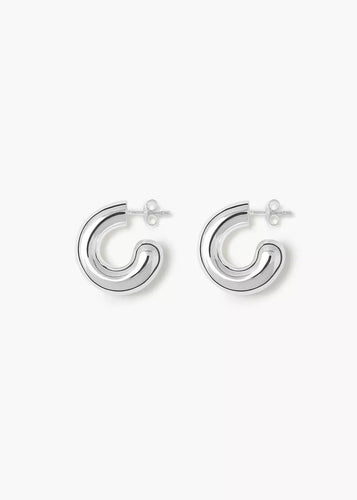The Rose Earrings Silver