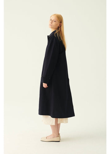 Cassandra Trench | Navy
