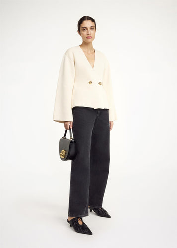 Tinley Wool Cardigan Creme