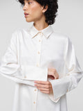 Julie Satin Shirt Off White