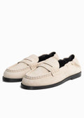 Belle Soft Leather Loafer Sand