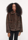 Mallow Faux Mink Chocolate