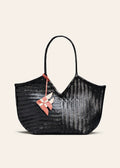 Humi Green Gabled Shoulder Bag