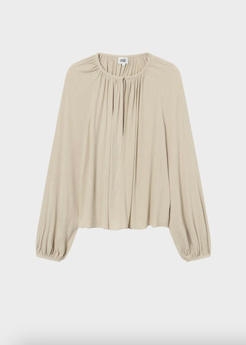 Sarai Blouse | Greige