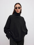 Soft Wool Turtleneck Black
