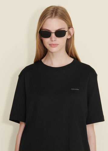 W. Relaxed Tee | Black