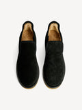 Romine Flats Suede Black