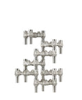 Stoff Nagel Lysestake Quist Brushed Chrome