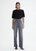 Wide Leg Denim | Grey