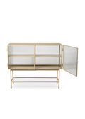 Haze Sideboard Reeded Glass Cashmere